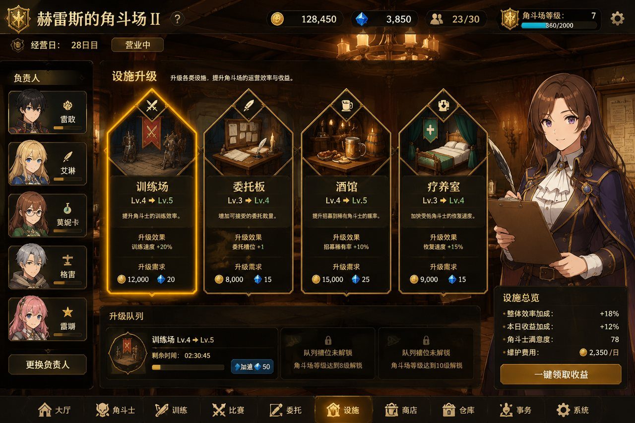 赫雷斯的角斗场Ⅱ 官方中文 演示图 3